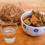 Pui cu sos de smantana si tarhon