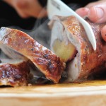 Piept de rata cu sos de portocale